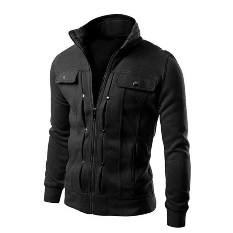 Veste d'hiver homme avec col – confort et allure soignée