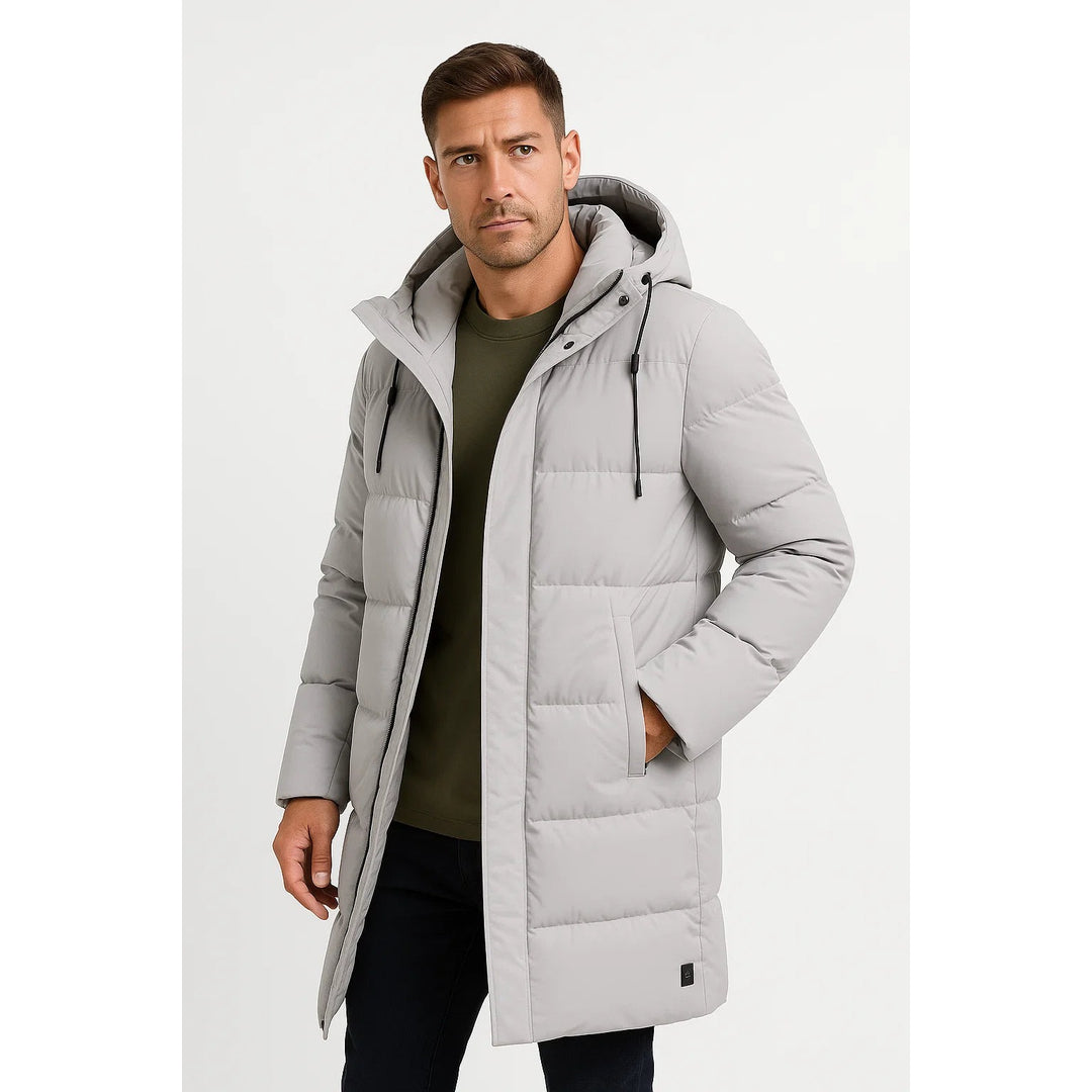 Doudoune homme imperméable à isolation duvet – chaleur hiver