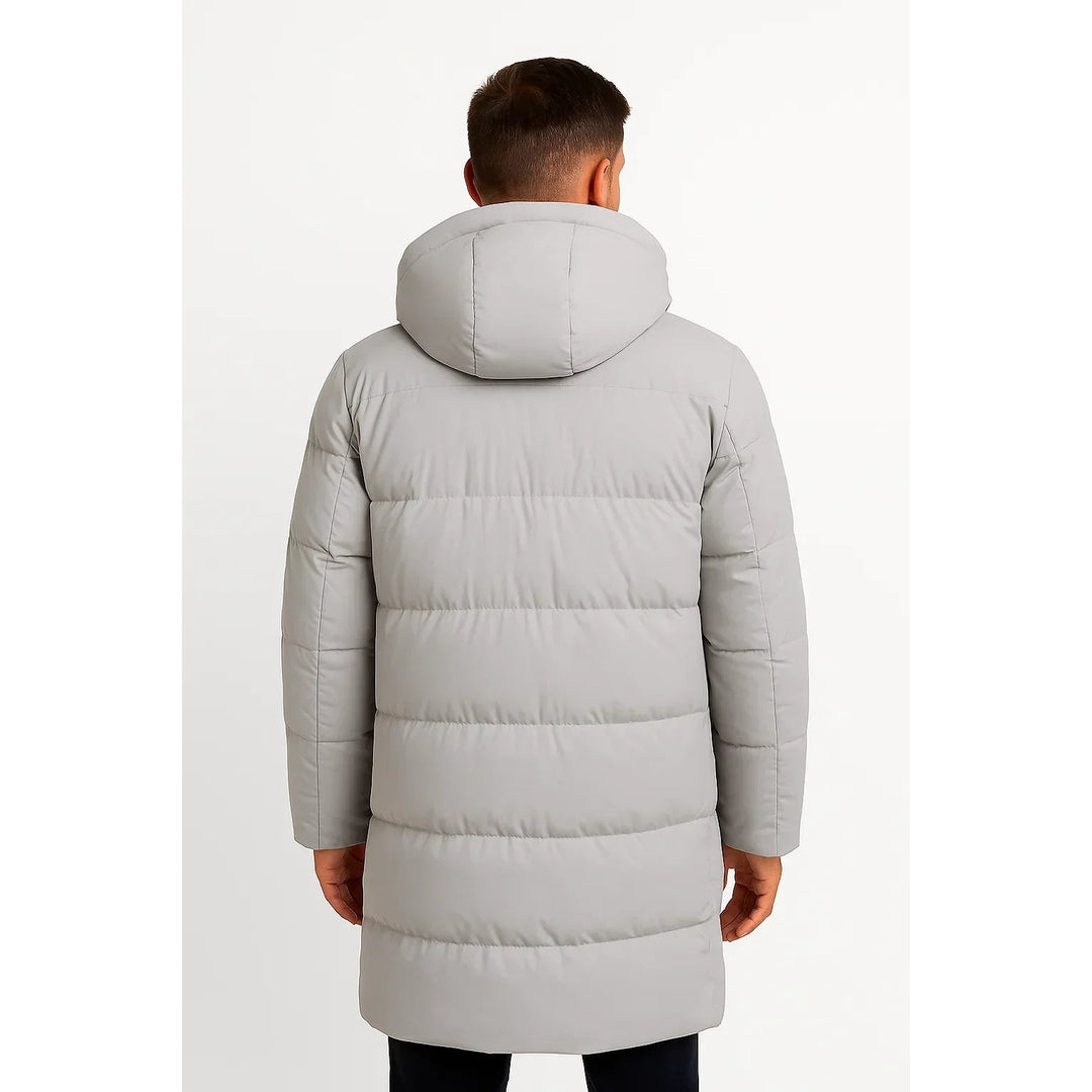Doudoune homme imperméable à isolation duvet – chaleur hiver