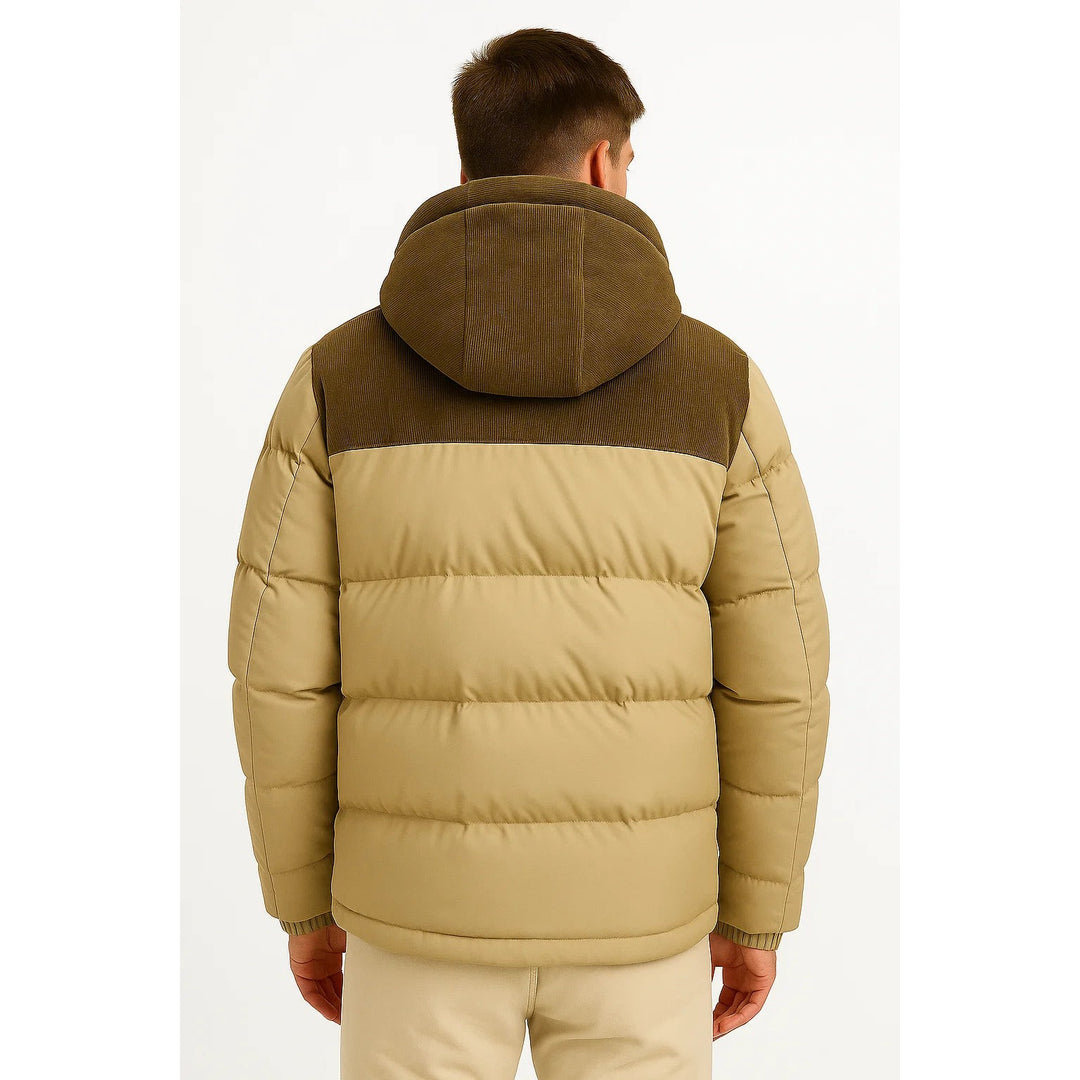 Doudoune légère à capuche pour homme – chaude et confortable