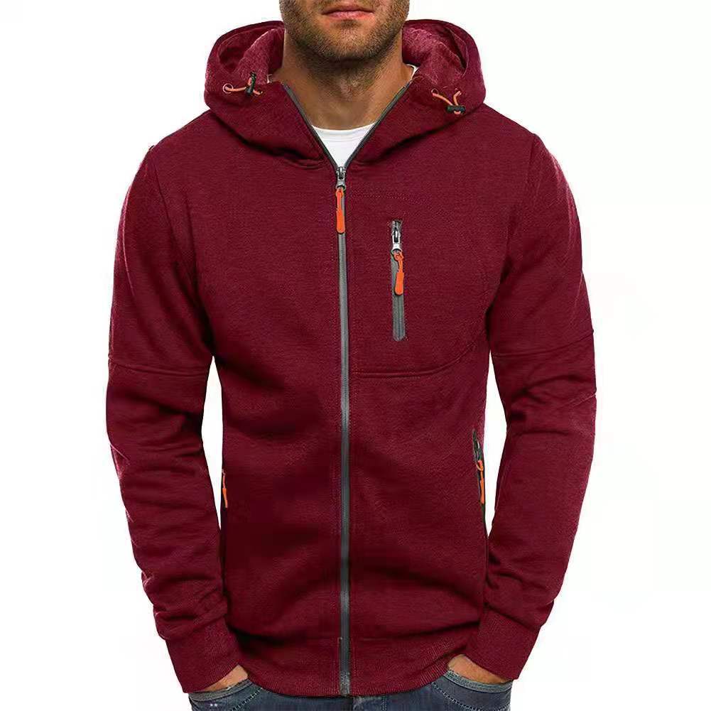 Hoodie homme avec doublure polaire – chaud et confortable