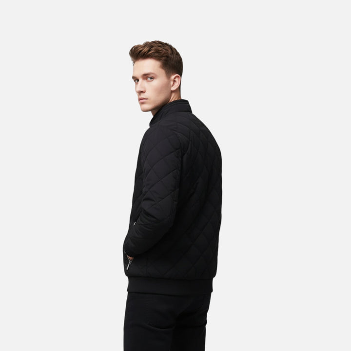 Veste d'hiver homme matelassée – doublure polaire chaude