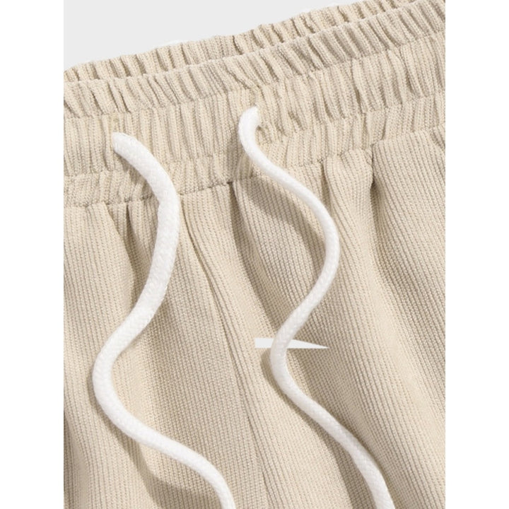 Ensemble d'été homme en lin – chemise et short assortis