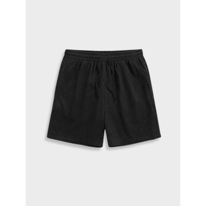 Ensemble d'été homme en lin – chemise et short assortis