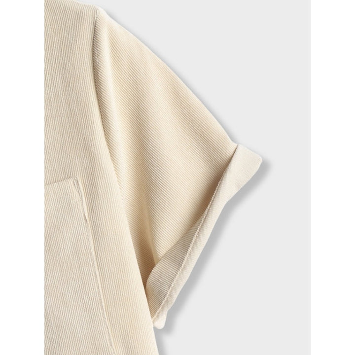 Ensemble d'été homme en lin – chemise et short assortis