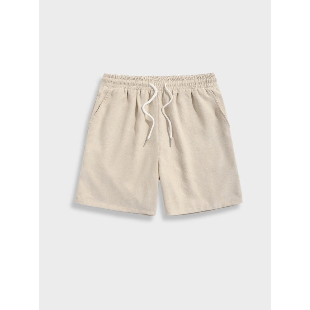 Ensemble d'été homme en lin – chemise et short assortis