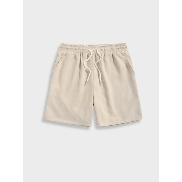 Ensemble d'été homme en lin – chemise et short assortis