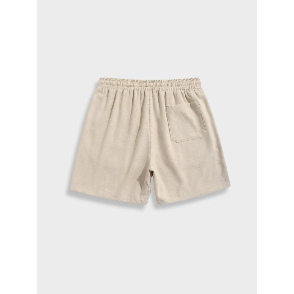 Ensemble d'été homme en lin – chemise et short assortis