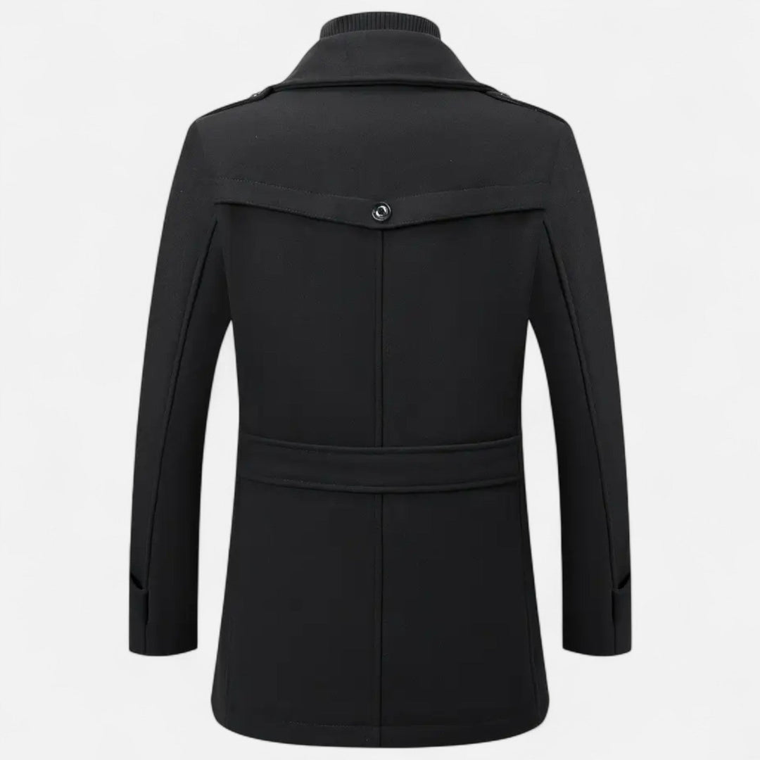 Manteau homme en tweed coupe slim – tailoring classique