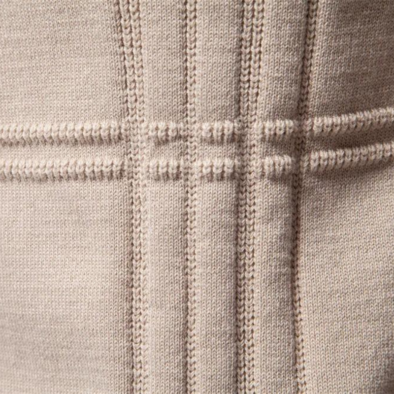 Pull homme en coton col rond – chaud et intemporel