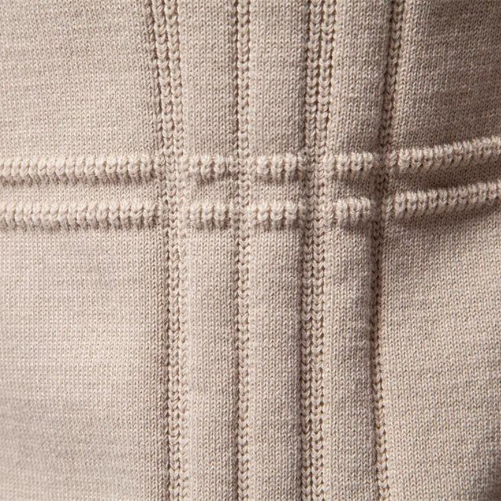 Pull homme en coton col rond – chaud et intemporel