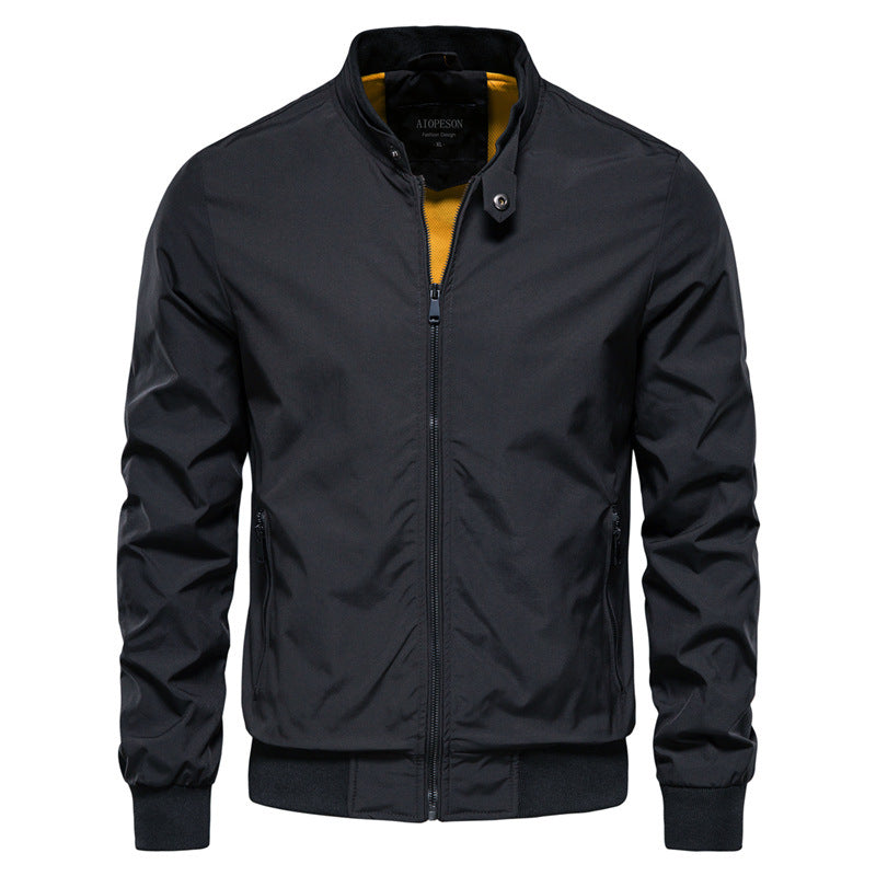 Veste mi-saison homme outdoor – coupe-vent et déperlante