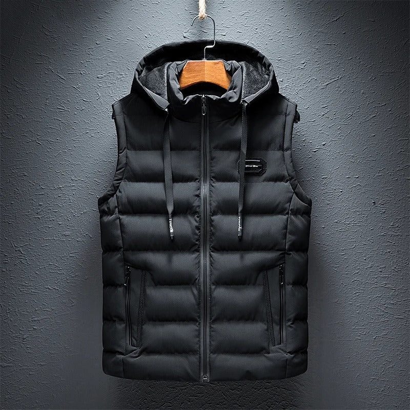 Gilet matelassé homme sans manches – chaud et léger