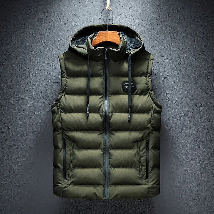 Gilet matelassé homme sans manches – chaud et léger