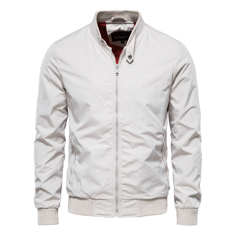 Veste mi-saison homme outdoor – coupe-vent et déperlante