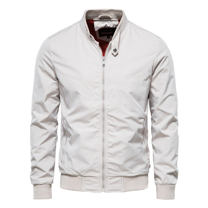 Veste mi-saison homme outdoor – coupe-vent et déperlante