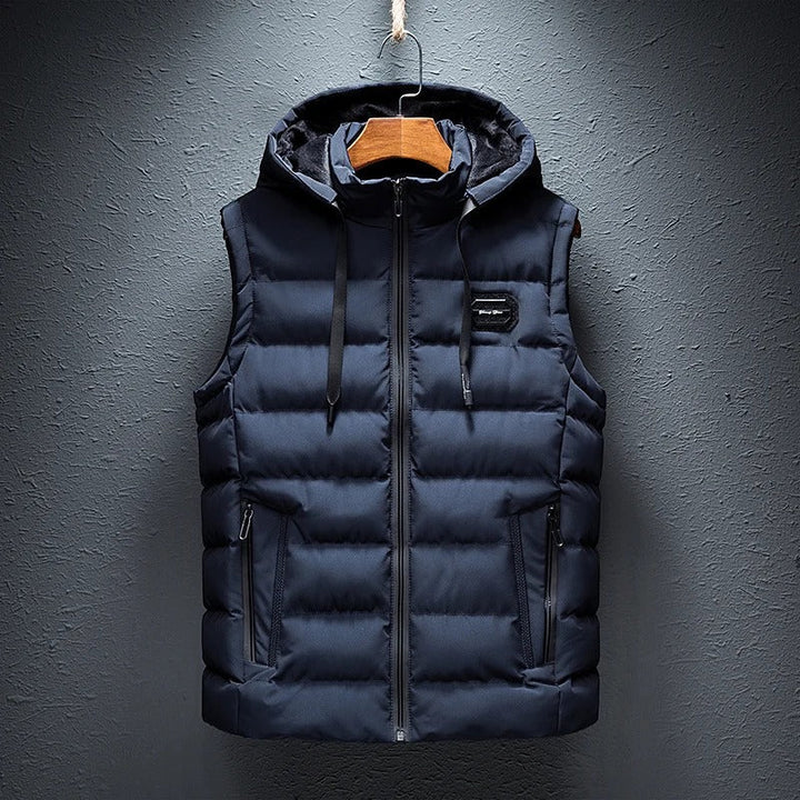 Gilet matelassé homme sans manches – chaud et léger