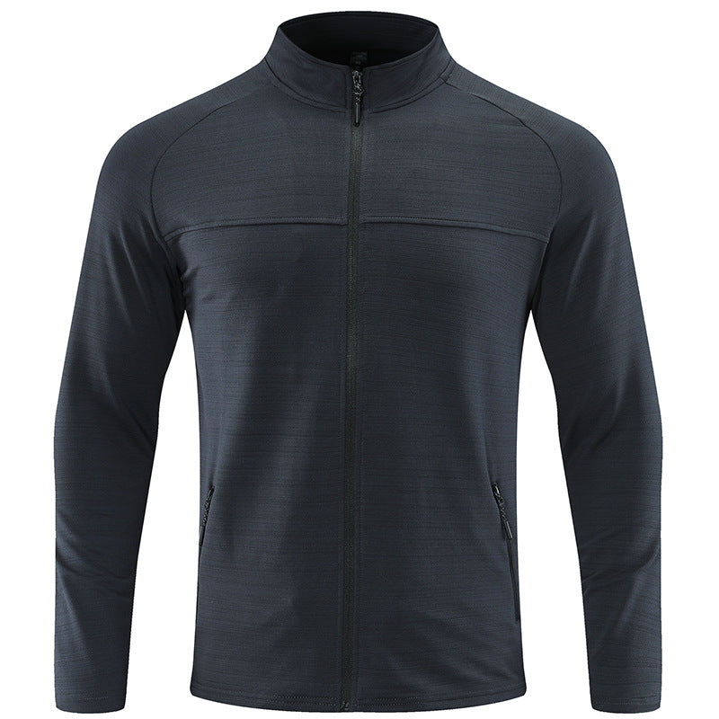 Veste de sport homme slim zippée – légère et respirante