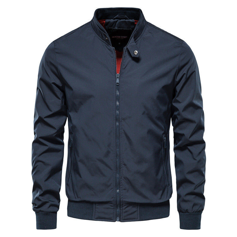 Veste mi-saison homme outdoor – coupe-vent et déperlante