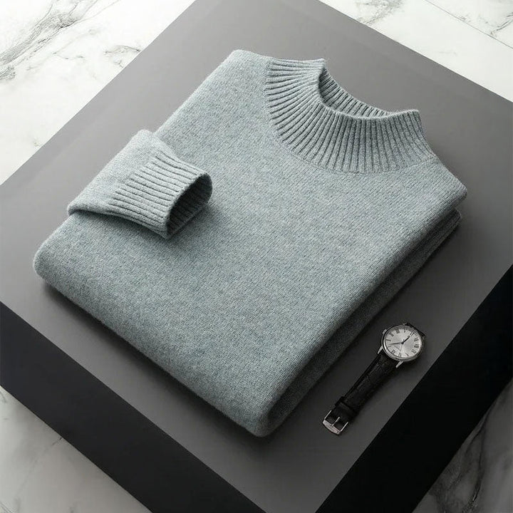 Pull homme 100 % laine mérinos – douceur et tons naturels