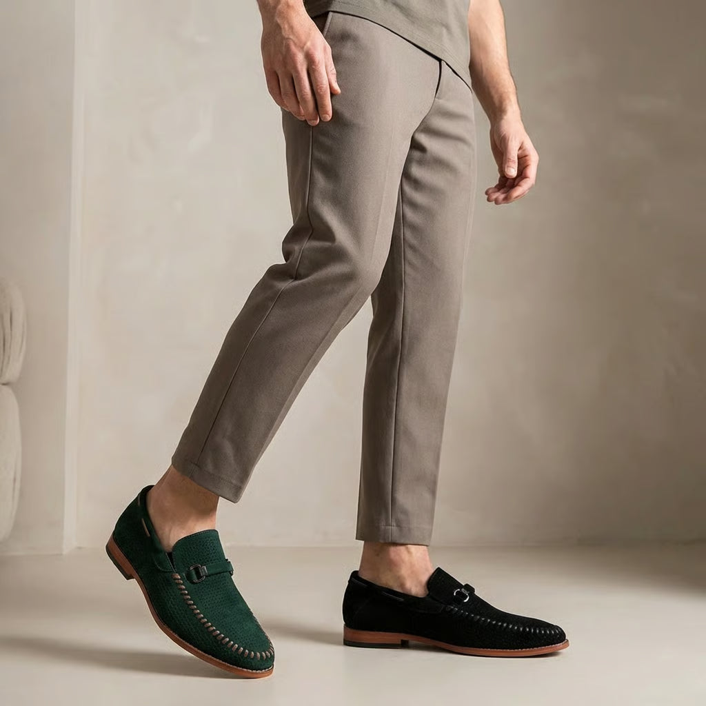 Mocassins tressés respirants – confort souple au quotidien