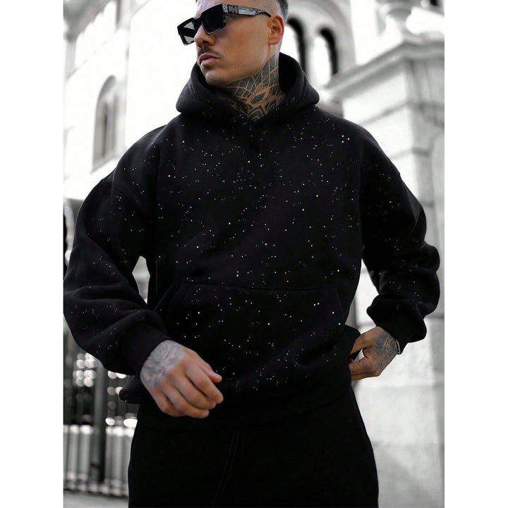 Hoodie Tim homme uni – coupe ample et coton confortable