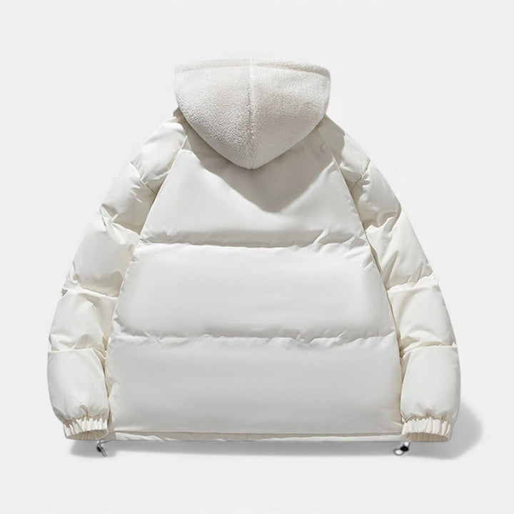 Manteau homme en coton doublé polaire – chaleur douce d'hiver