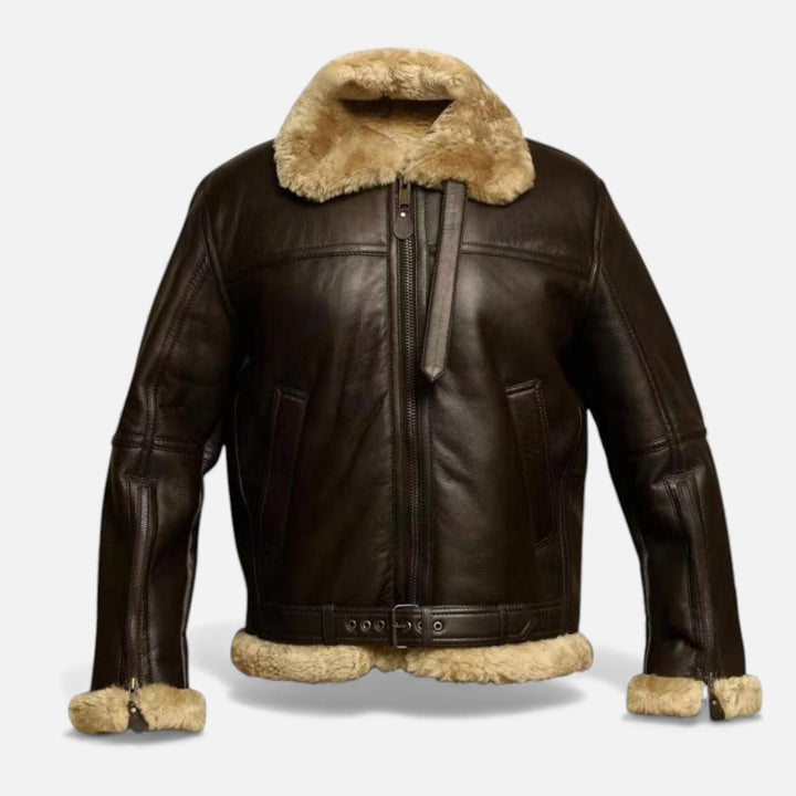 Veste d'hiver homme à doublure moelleuse – coupe structurée