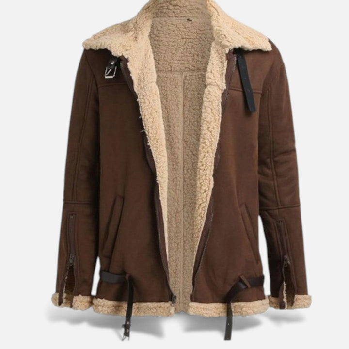 Veste d'hiver homme à doublure moelleuse – coupe structurée
