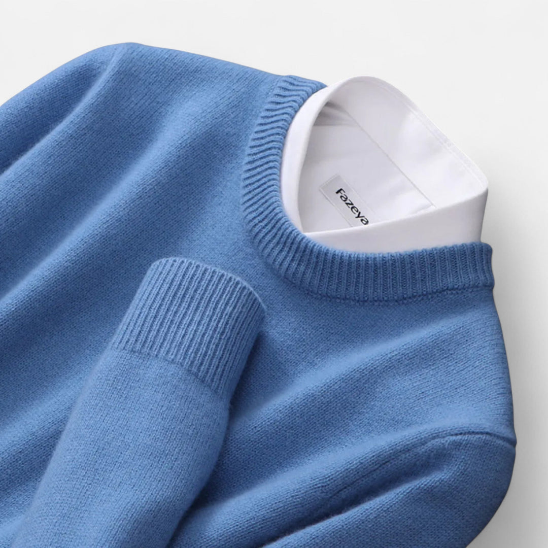 Pull homme coupe classique – maille fine et douce