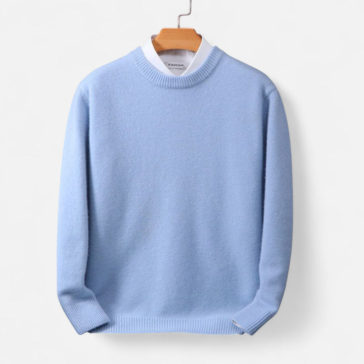 Pull homme coupe classique – maille fine et douce