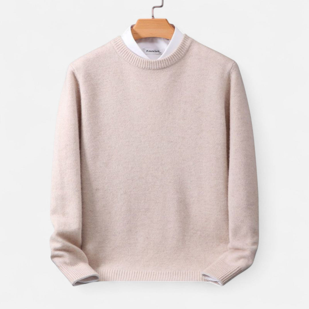 Pull homme coupe classique – maille fine et douce