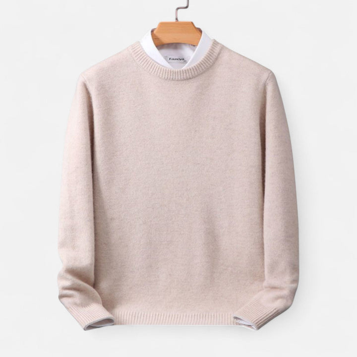 Pull homme coupe classique – maille fine et douce