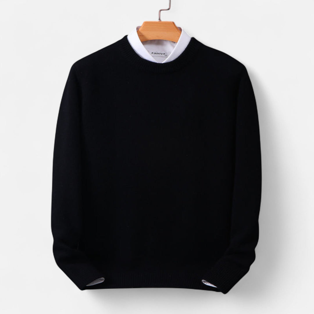 Pull homme coupe classique – maille fine et douce