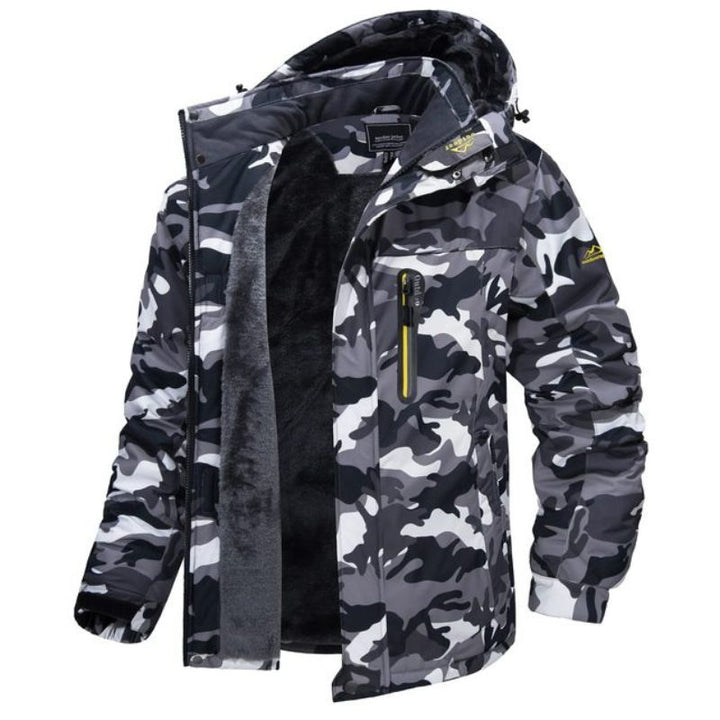 Veste d'hiver homme en tissu technique – coutures étanchées