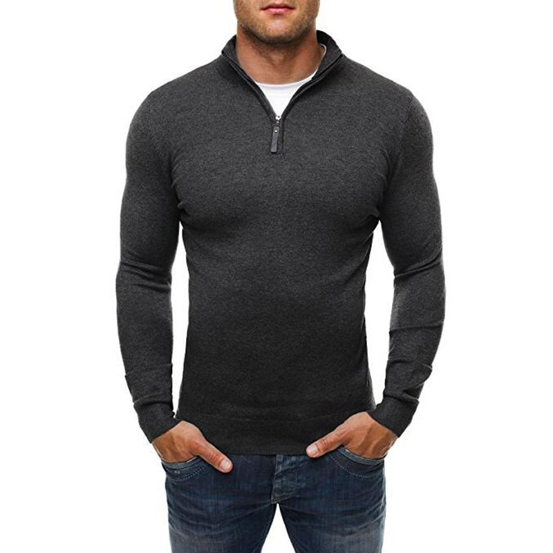 Pull Jasper homme avec zip – confort au quotidien