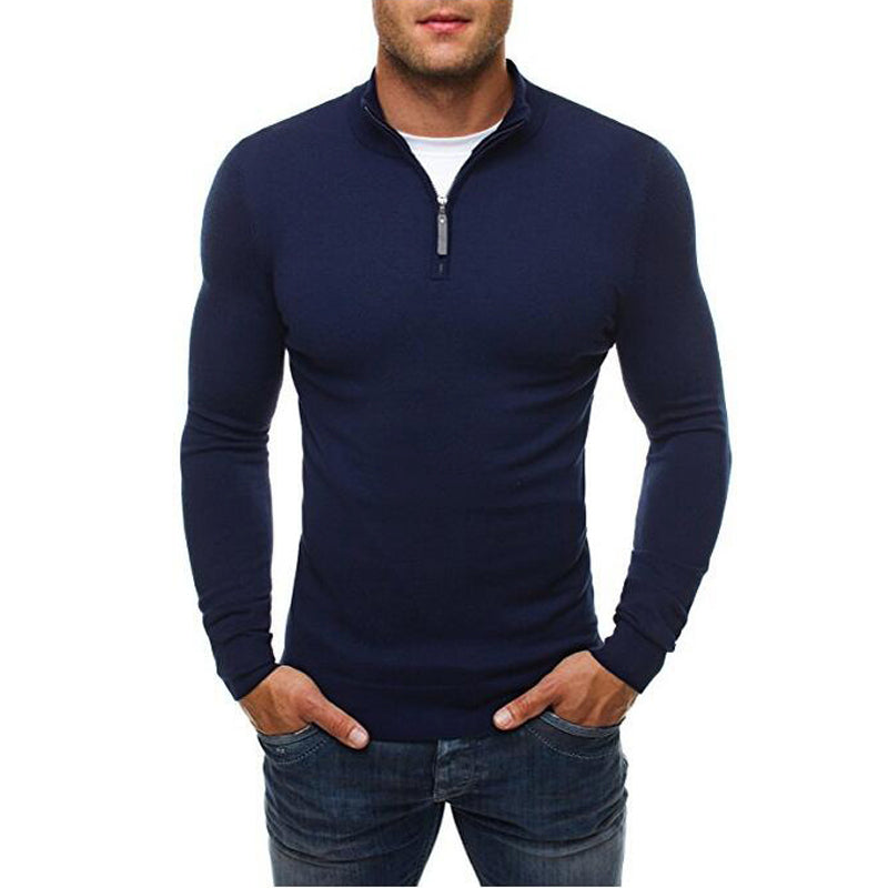Pull Jasper homme avec zip – confort au quotidien