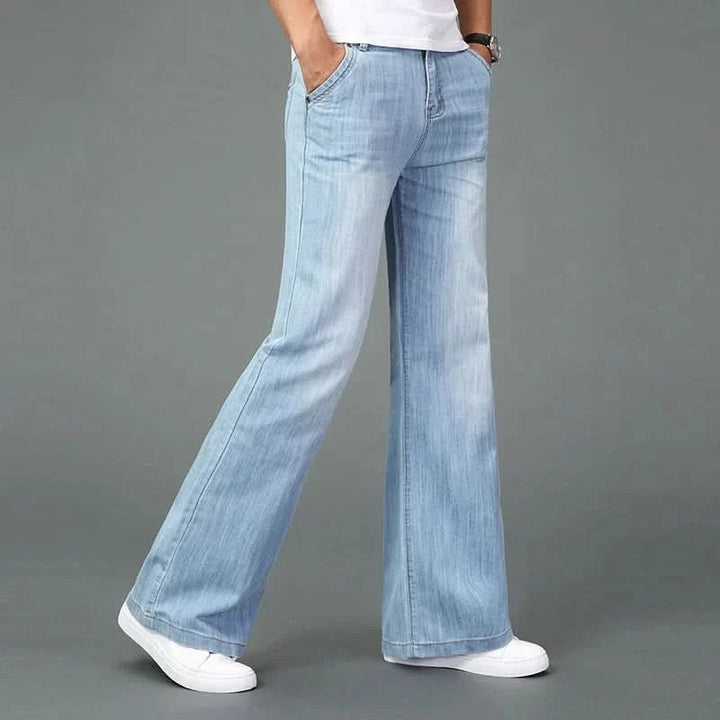 Jean bootcut homme évasé – denim premium esprit rétro