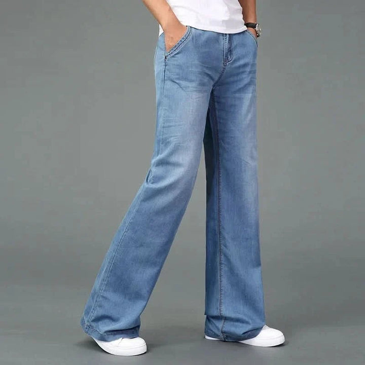 Jean bootcut homme évasé – denim premium esprit rétro