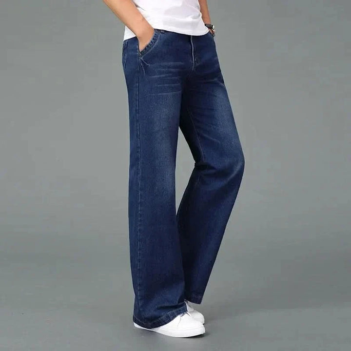 Jean bootcut homme évasé – denim premium esprit rétro