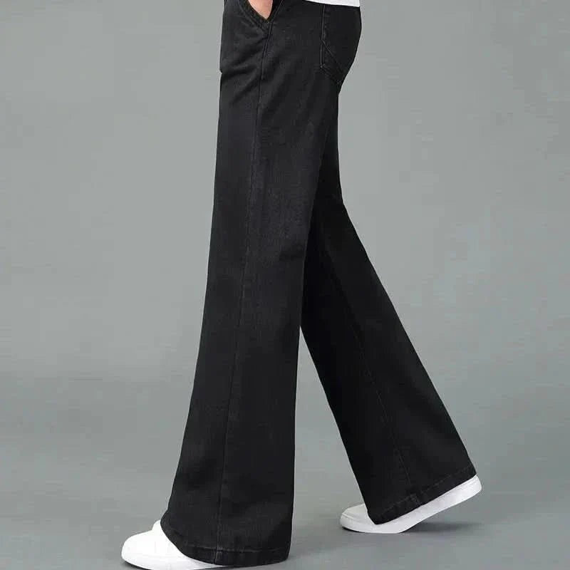 Jean bootcut homme évasé – denim premium esprit rétro