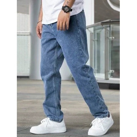 Jean straight fit homme – denim intemporel
