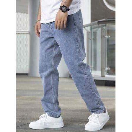 Jean straight fit homme – denim intemporel