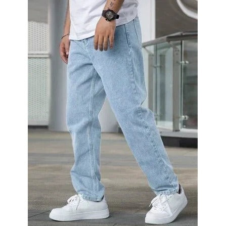Jean straight fit homme – denim intemporel