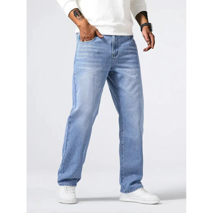 Jean stretch homme tissu doux – coupe confortable