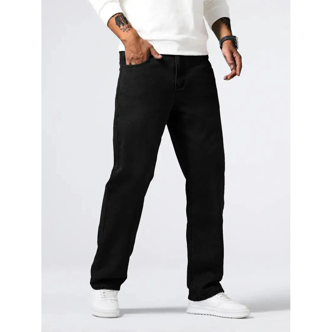 Jean stretch homme tissu doux – coupe confortable