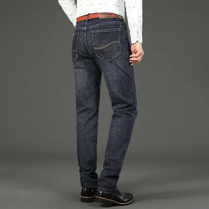 Jean homme coupe droite classique – denim robuste intemporel