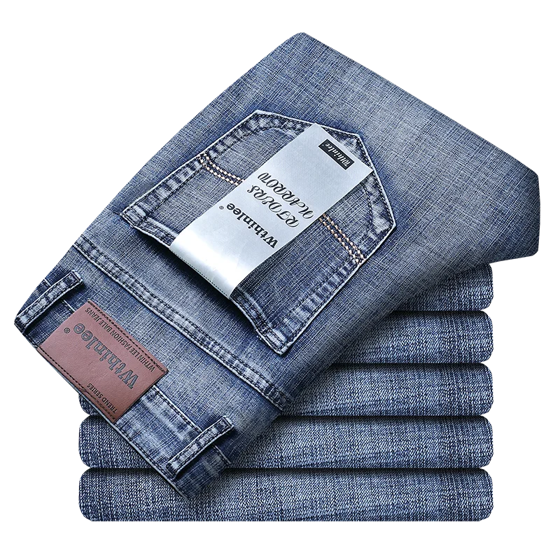 Jean homme coupe droite classique – denim robuste intemporel