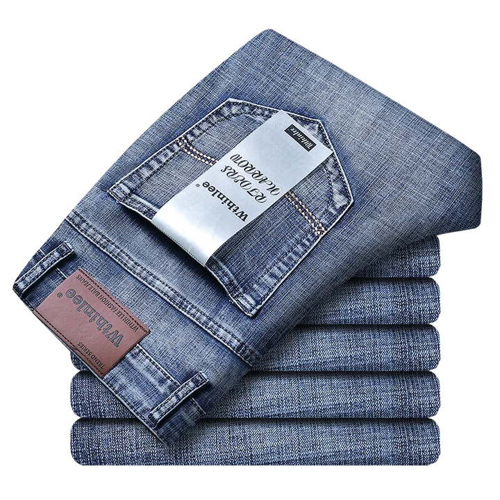 Jean homme coupe droite classique – denim robuste intemporel