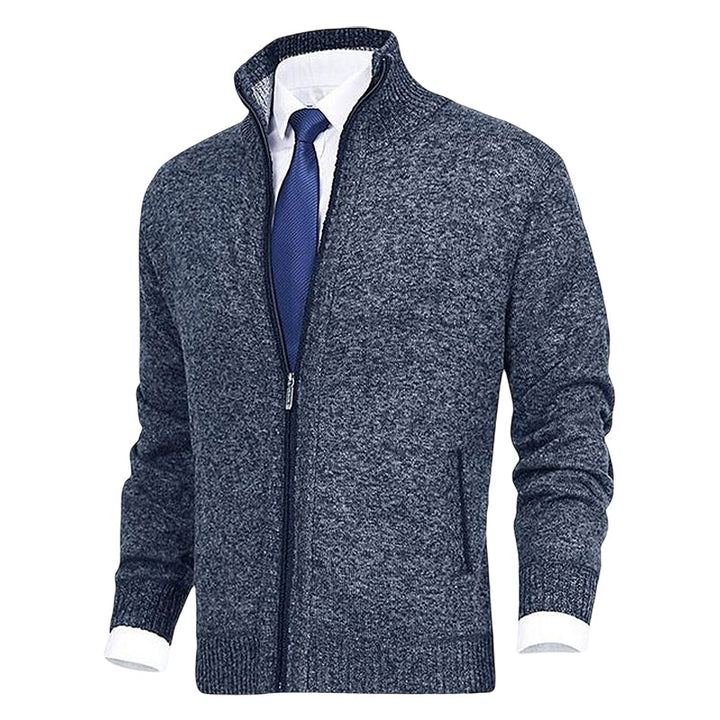 Cardigan John homme zippé – col et poches pratiques